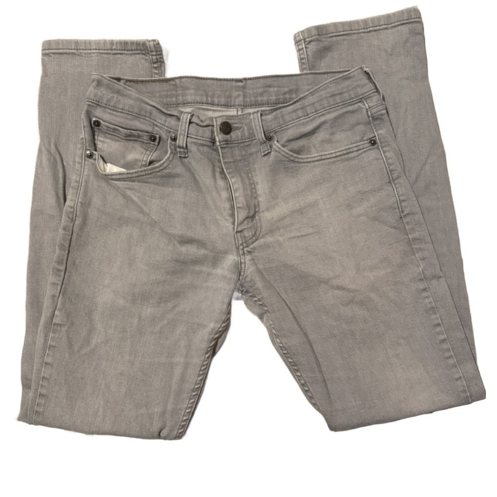 Levi's Men's Slim Jeans in Light Gray